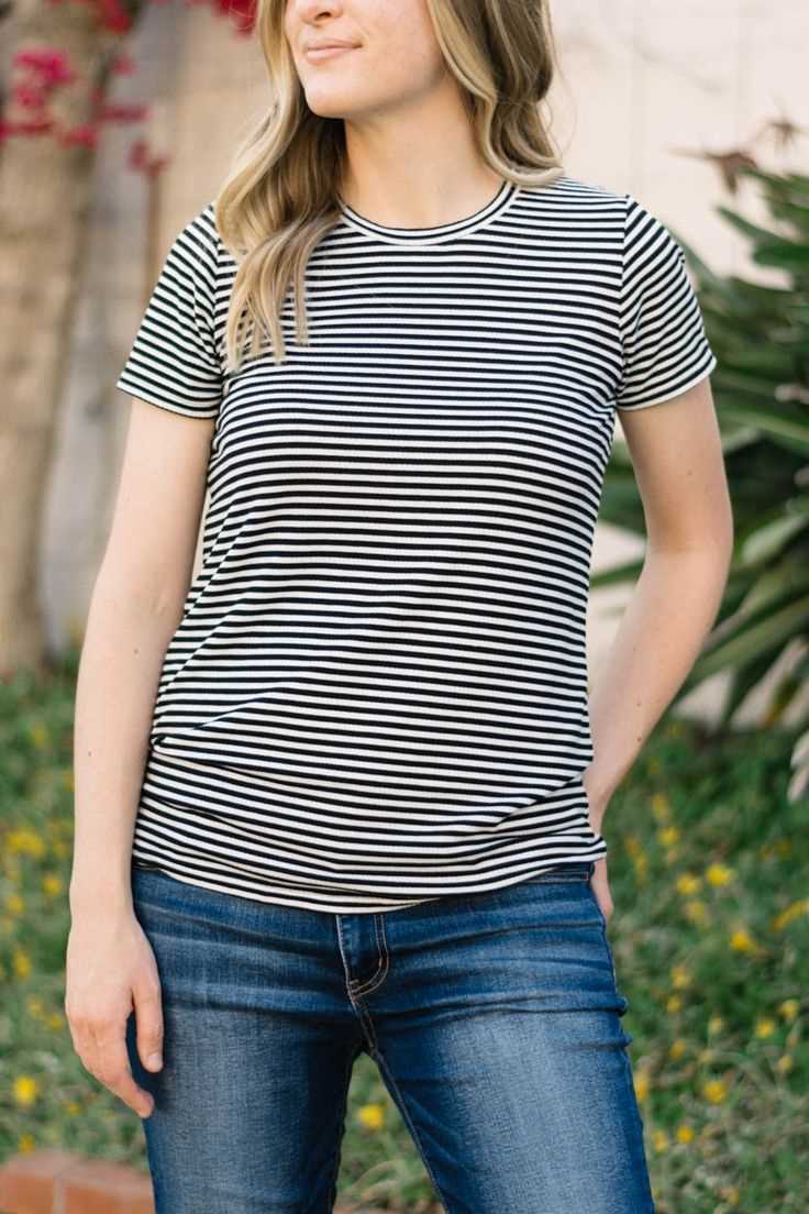 Knitted t shirt pattern