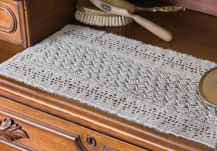 Knitted table runners free patterns
