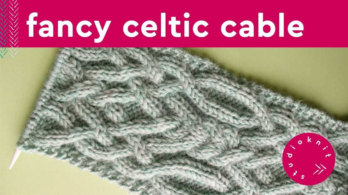Knitting cable patterns for beginners