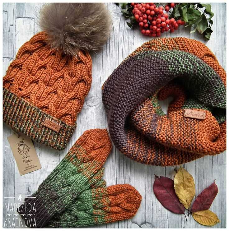 Knitting hats and scarves free patterns