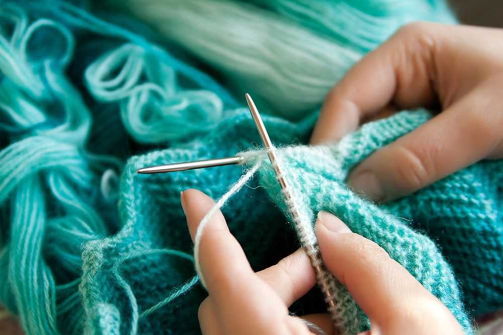 Knitting pattern instructions