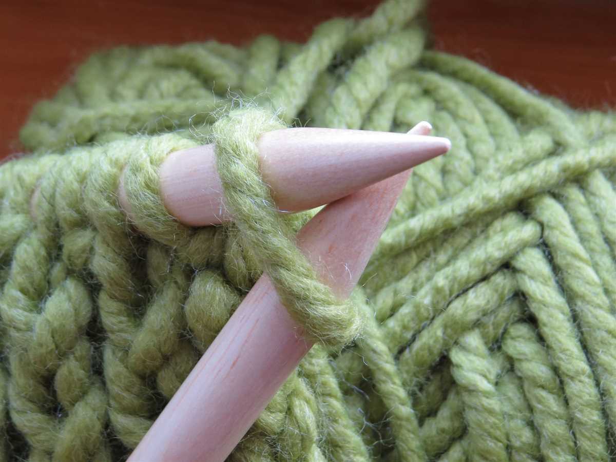 Knitting patterns for 15mm needles