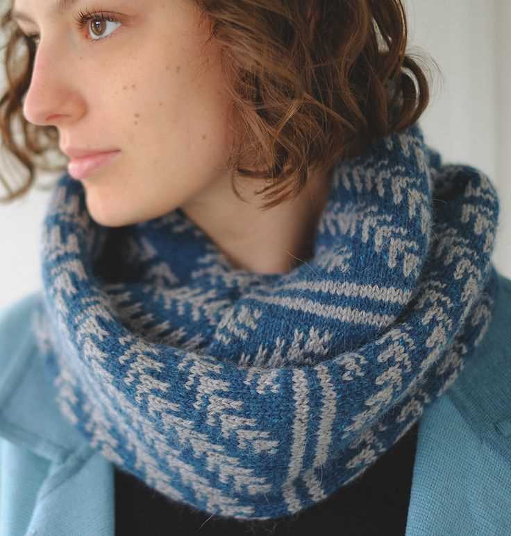 Knitting patterns for cowl neck scarves