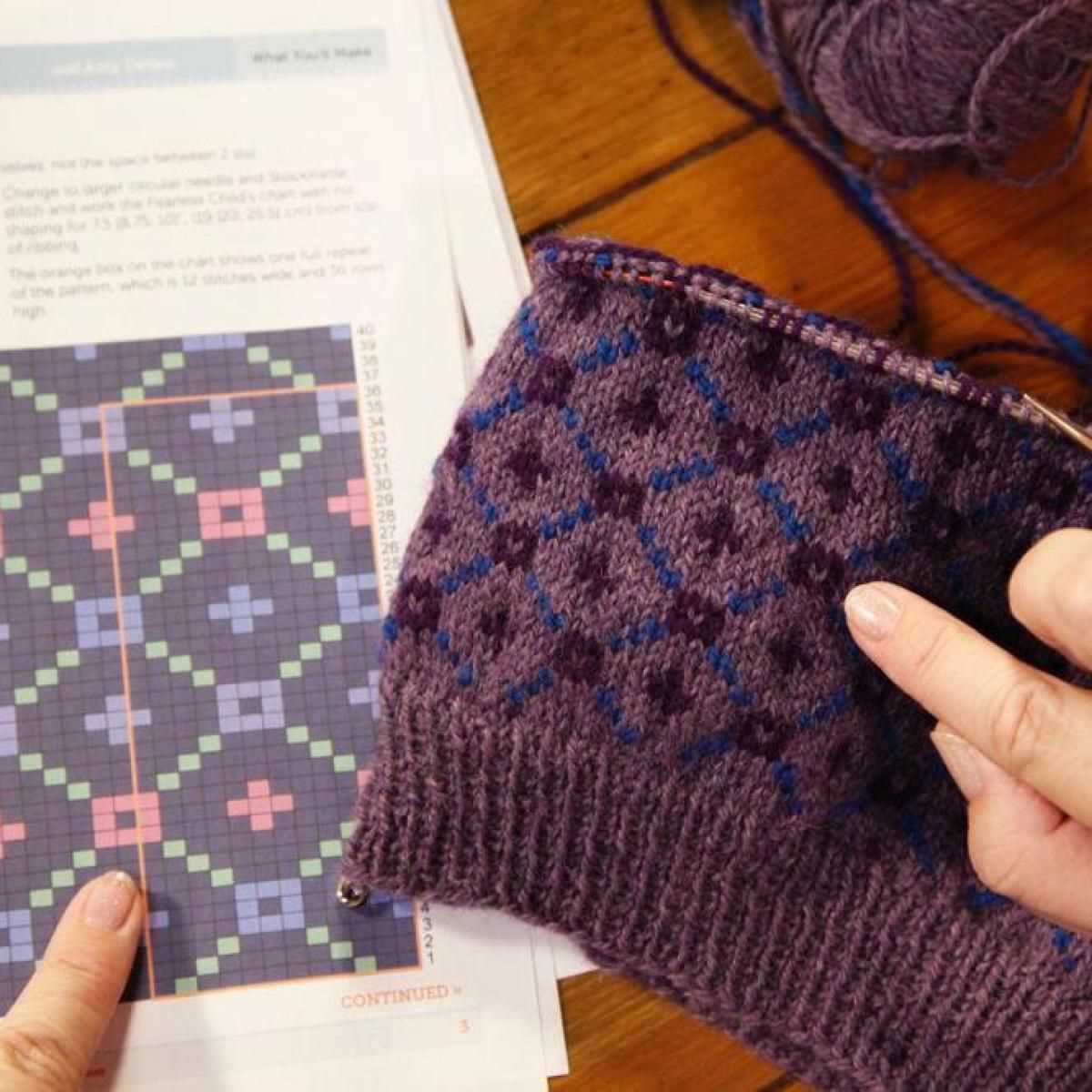Knitting patterns advanced