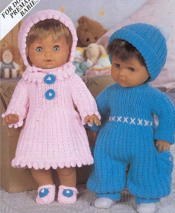 Knitting patterns for 14 inch doll clothes