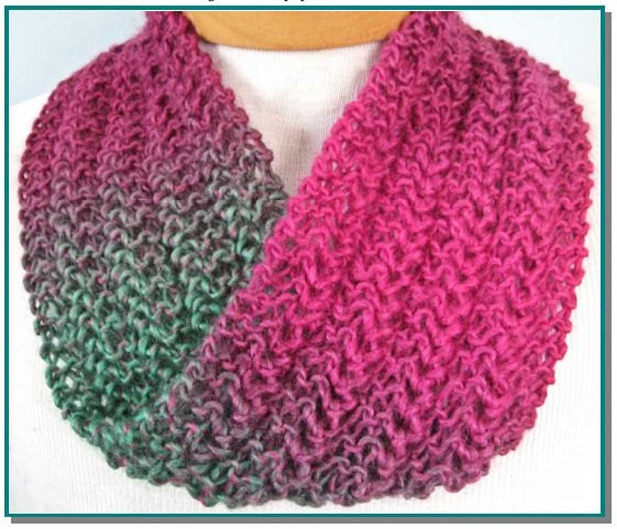 Lacy scarf knitting pattern free