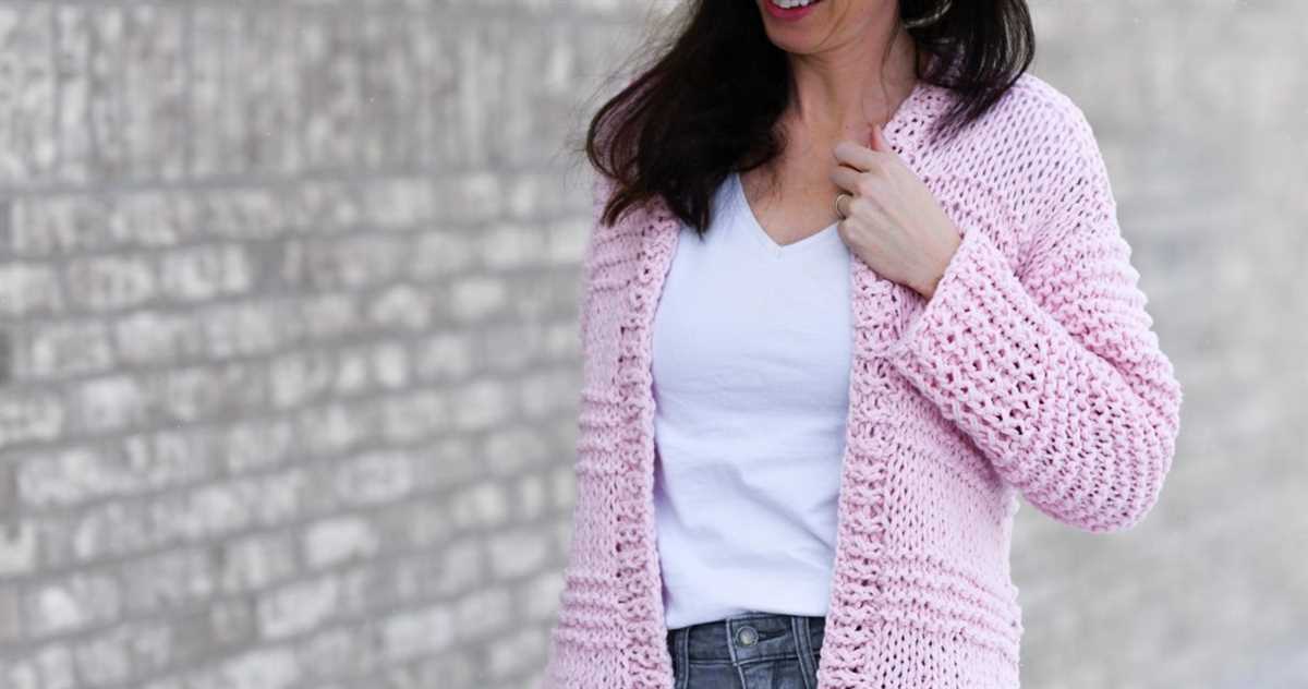 Ladies hand knitted cardigan patterns