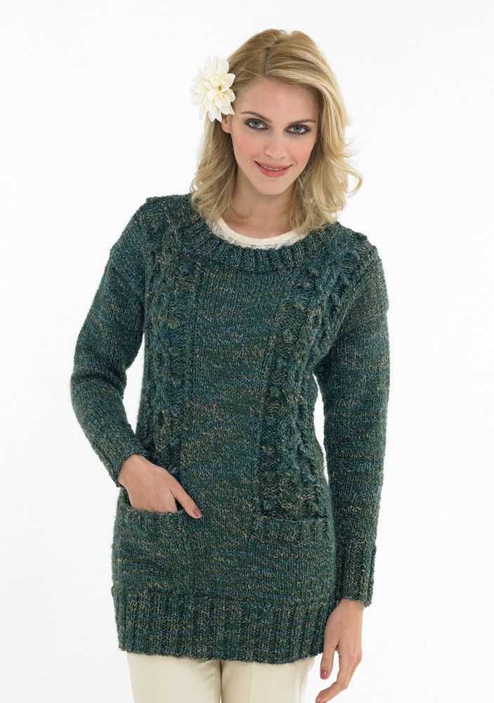 Ladies chunky knitting patterns free