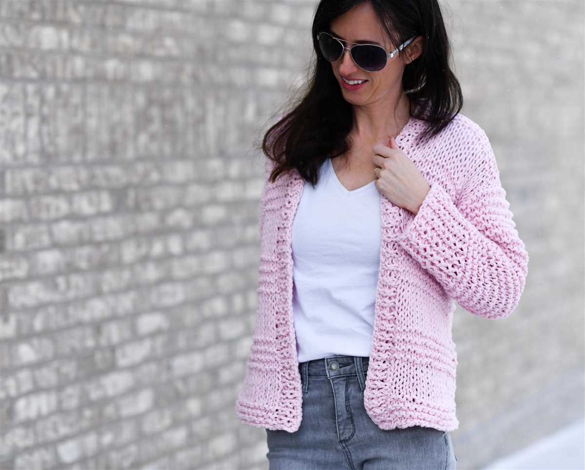 Ladies cotton cardigan knitting patterns