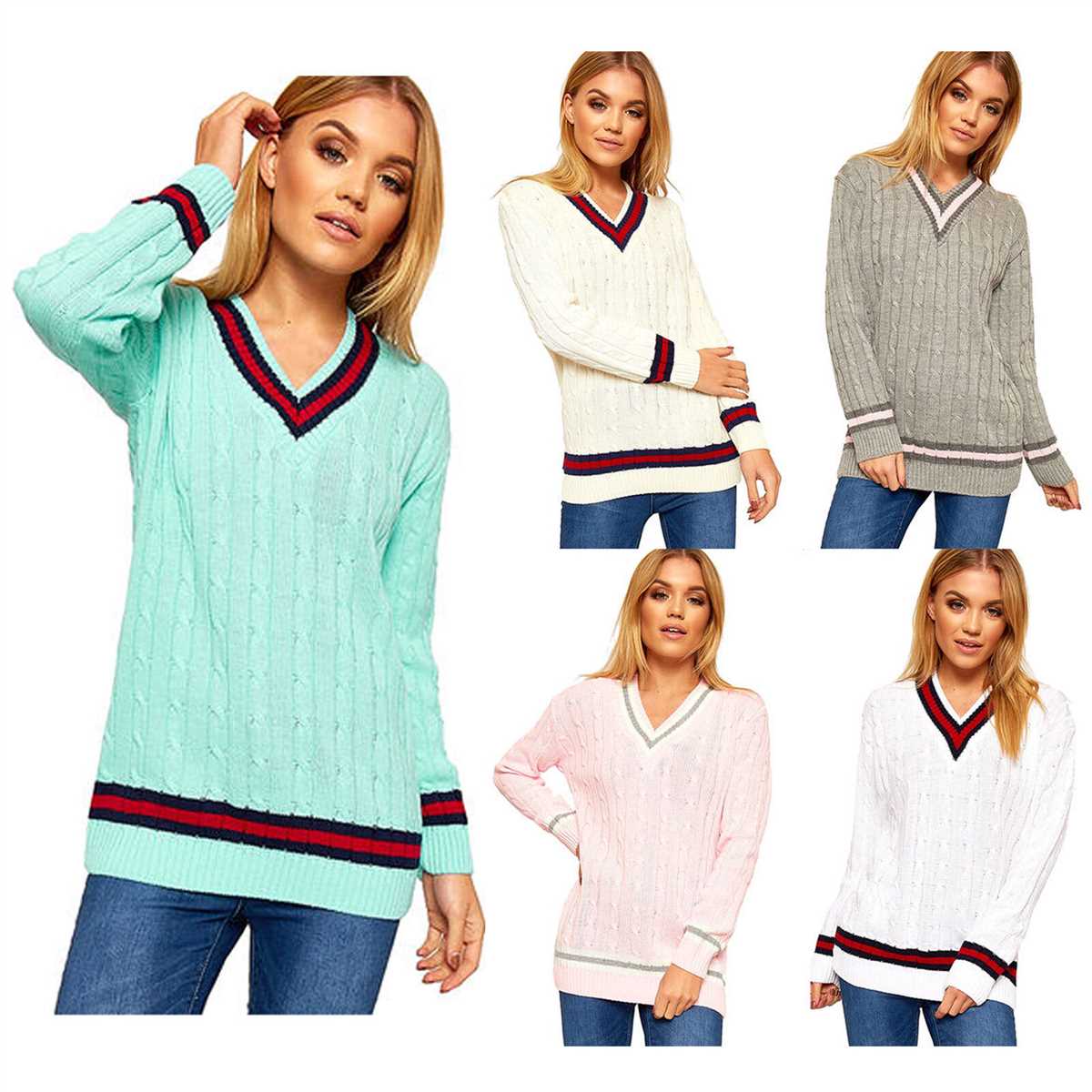 Ladies cricket jumper knitting pattern