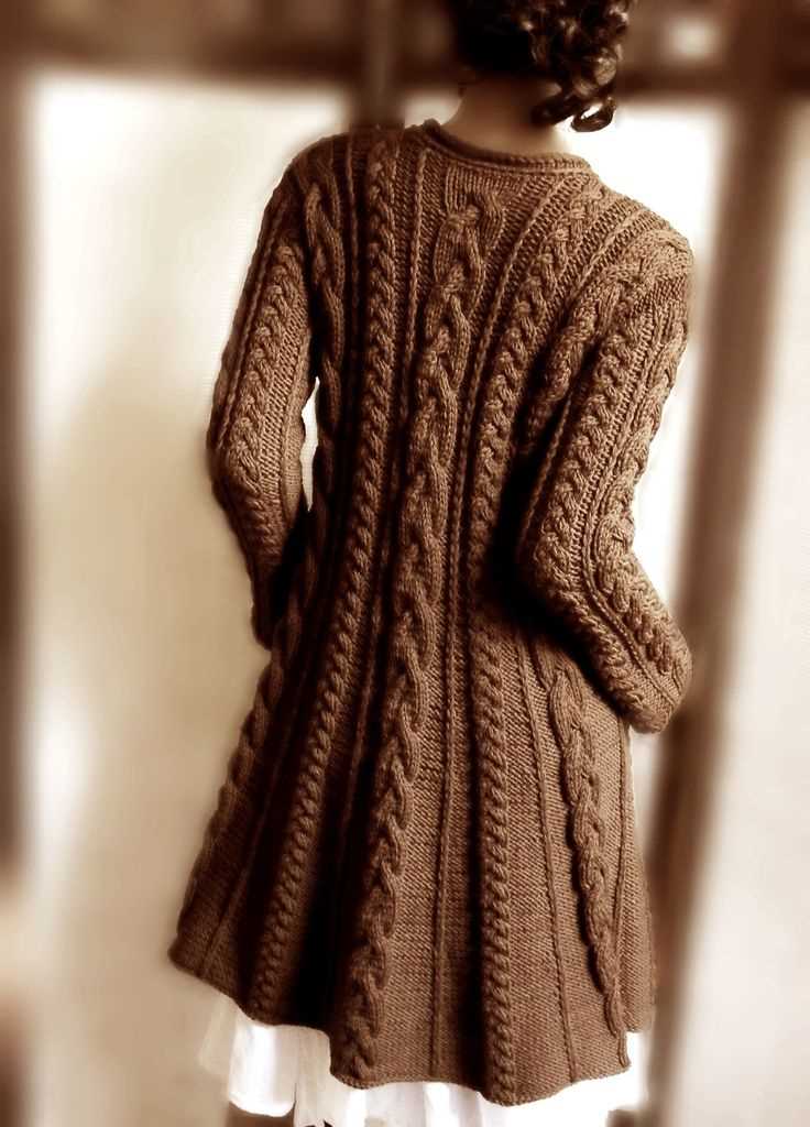 Long jacket knitting pattern free