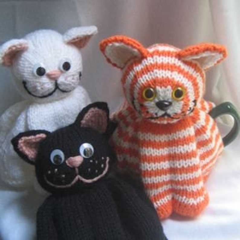 Loom knit tea cozy pattern