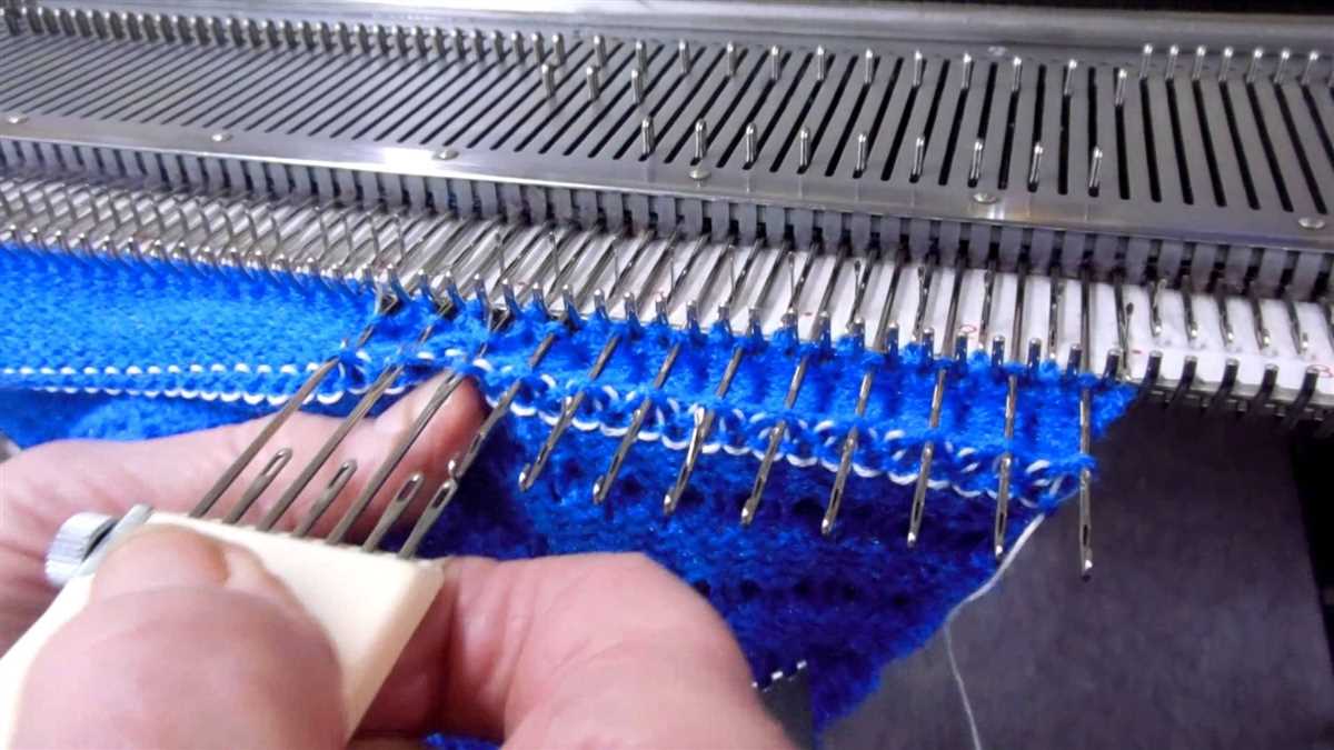 Loom knitting machine patterns