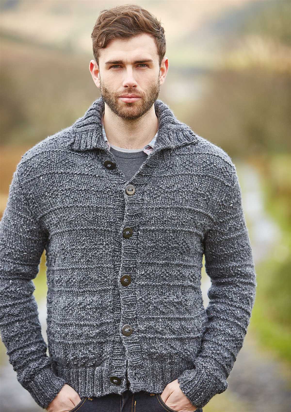 Men's chunky knitting patterns free download