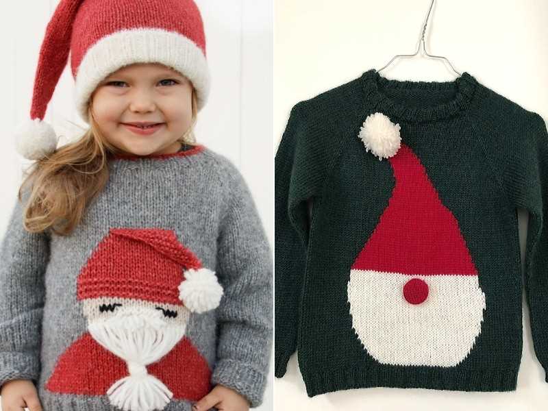 Mini christmas jumper knitting pattern free