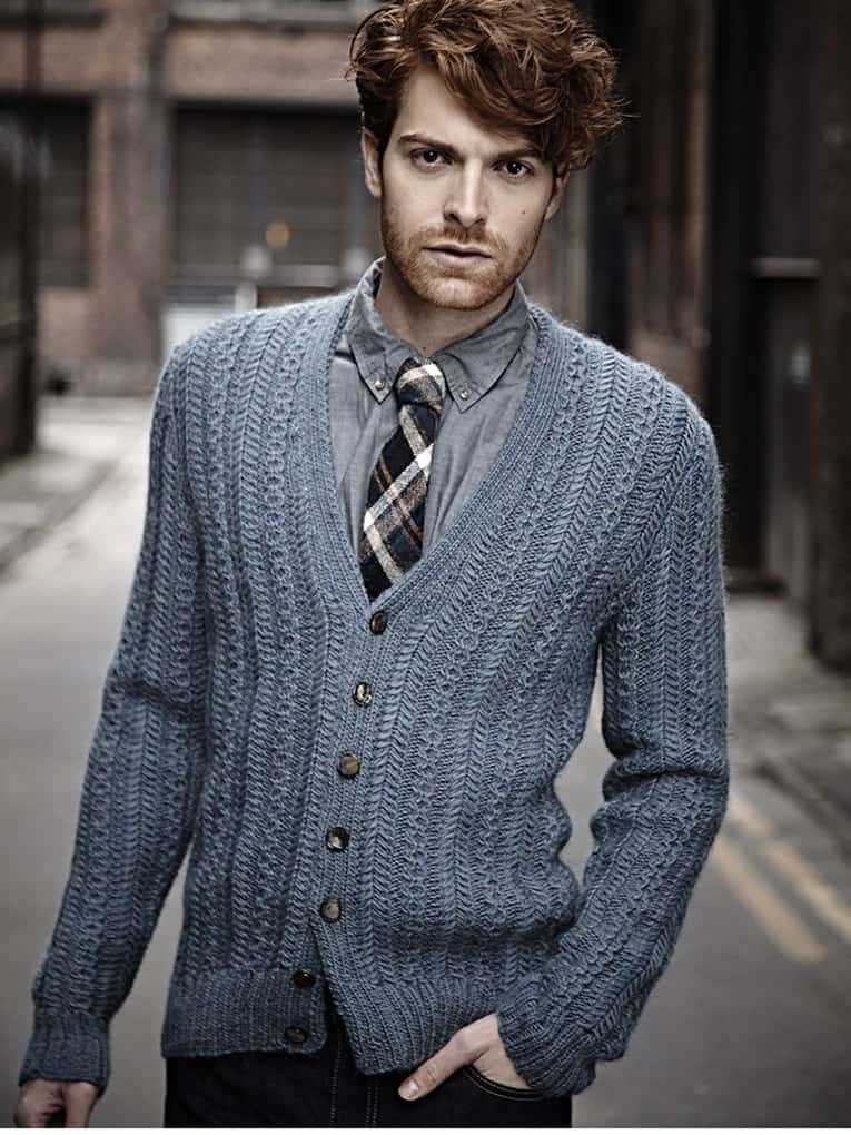 Modern men's knitting patterns
