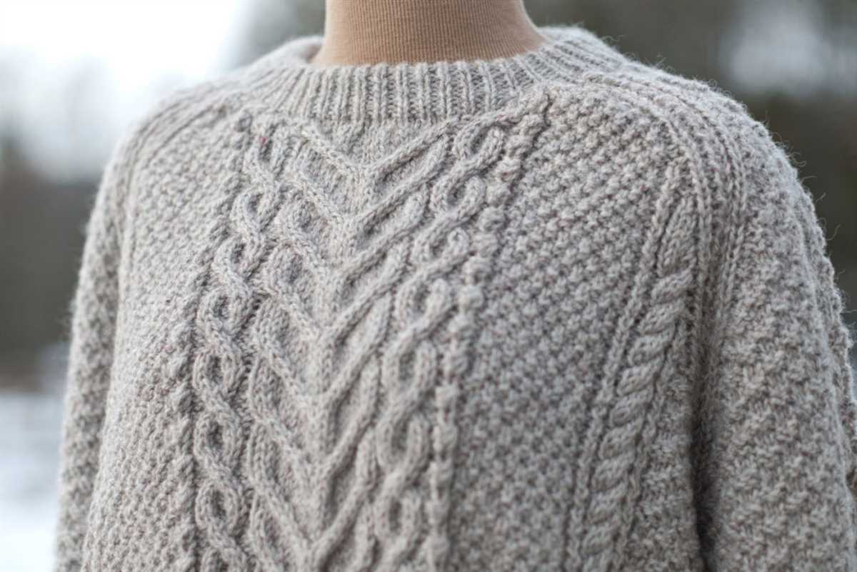 Modern aran knitting patterns