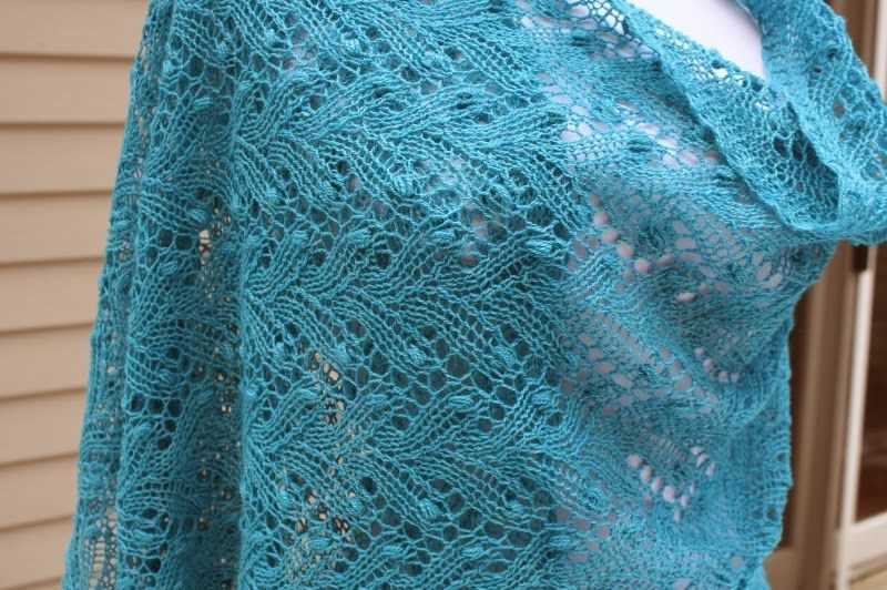 Mohair shawl knitting pattern