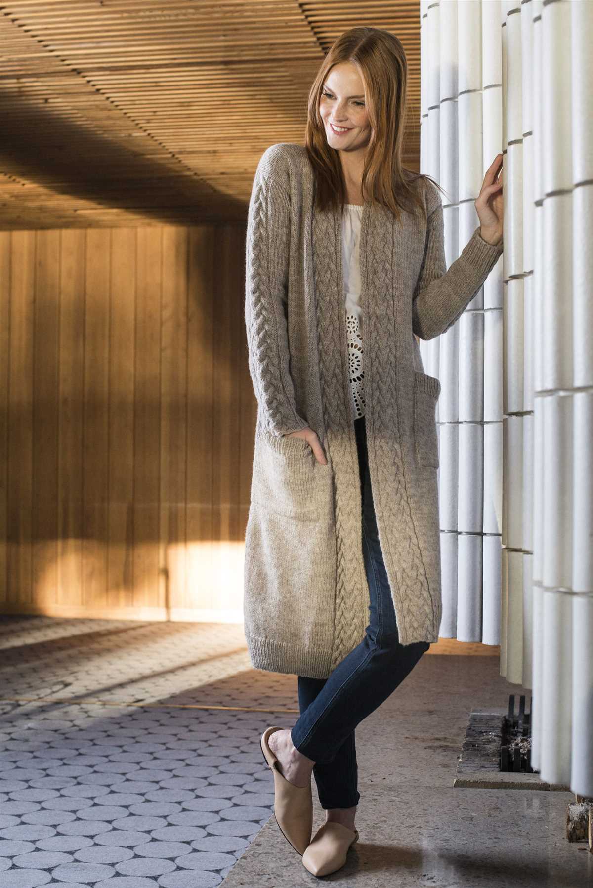 Nordic cardigan knitting pattern