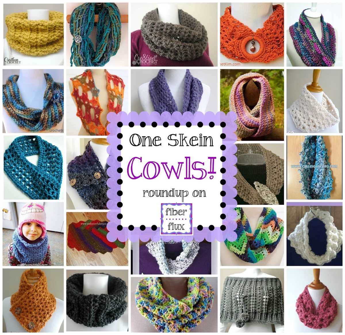 One skein knit cowl free pattern