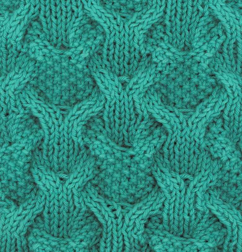 Oxo cable knitting pattern
