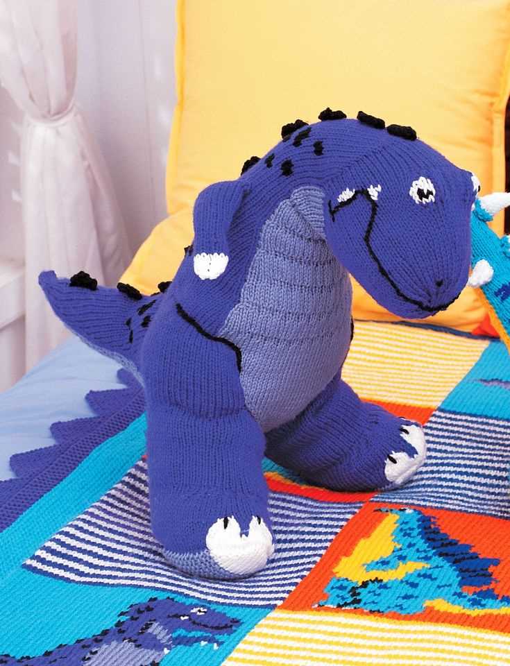 Patons dinosaur knitting pattern