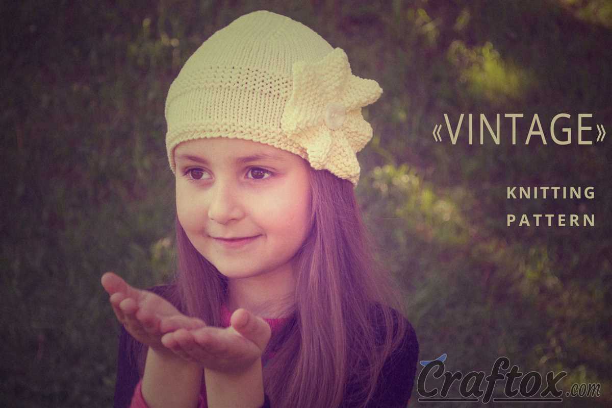Ponytail beanie knitting pattern