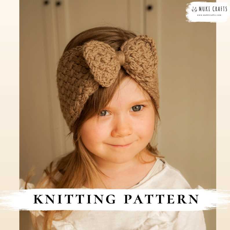 Ribbed headband knitting pattern