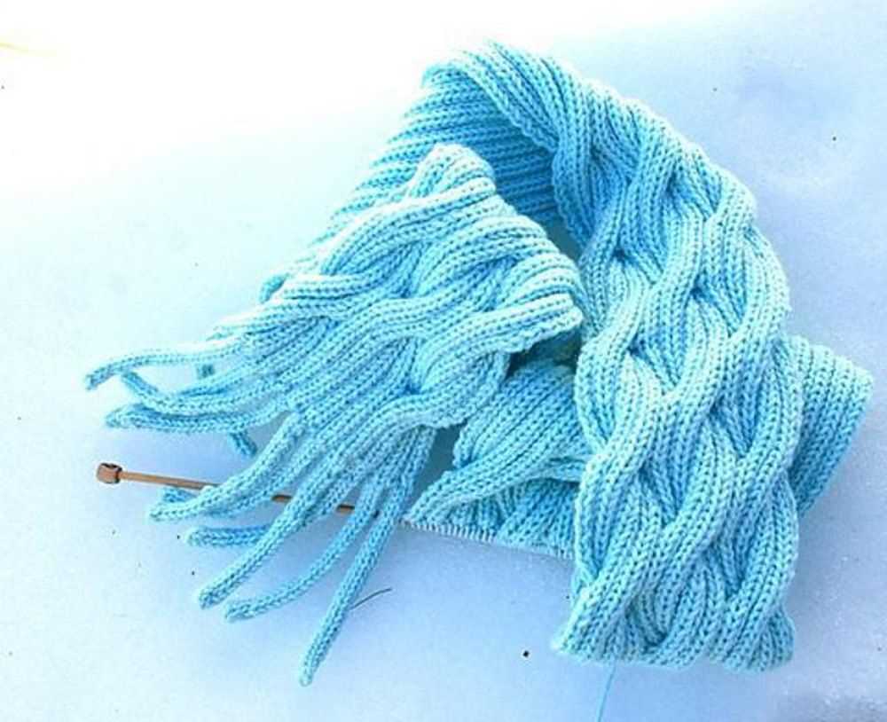 Scarf patterns knitting