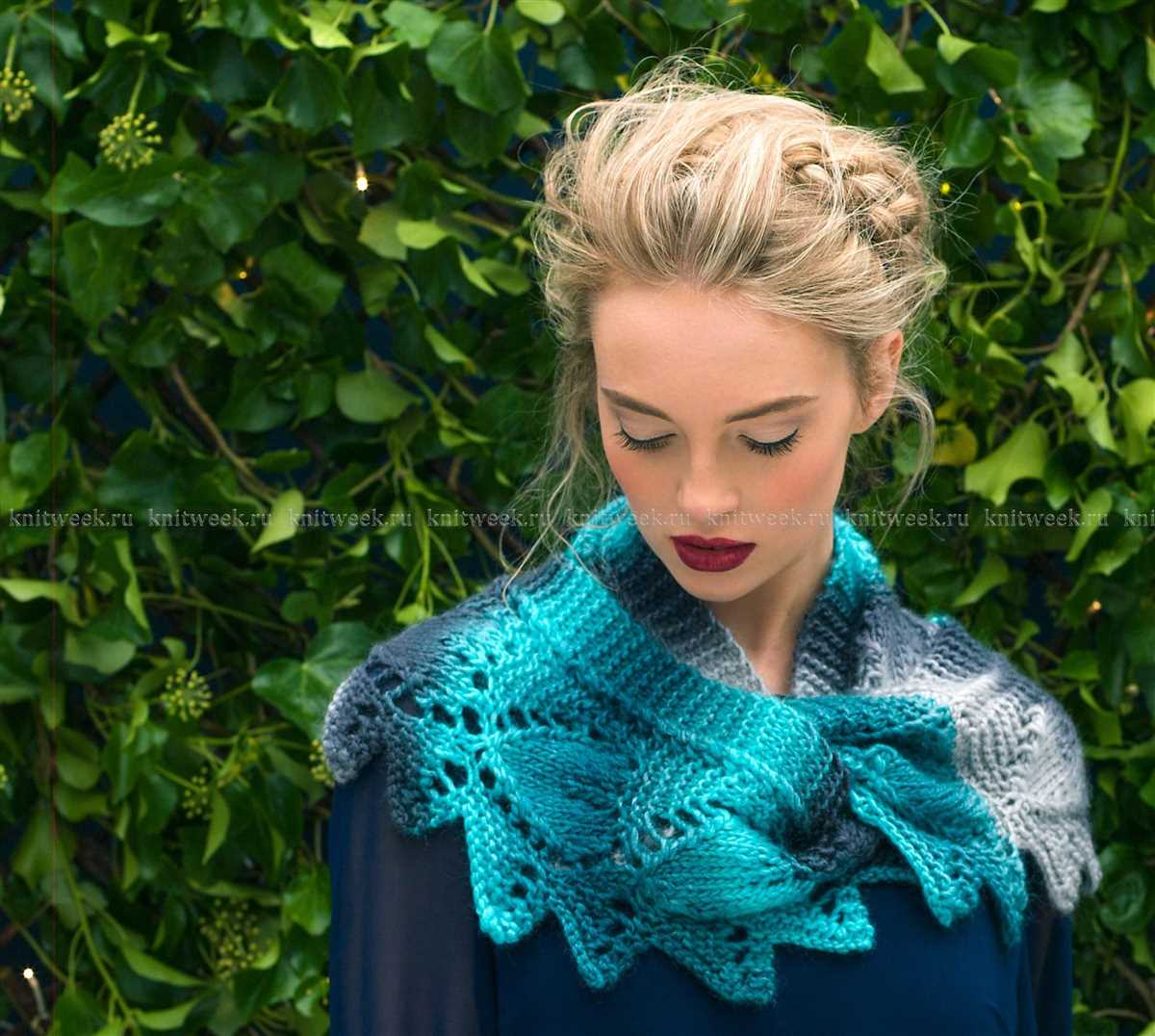 Scarf patterns knitting
