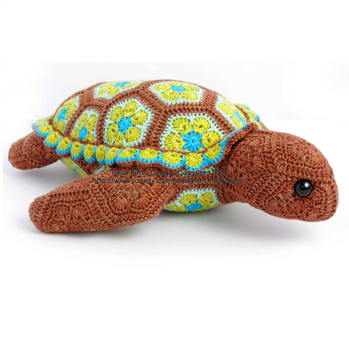 Sea turtle knitting pattern