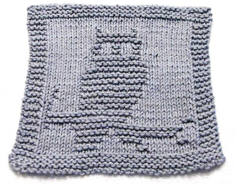 Snowman dishcloth knitting patterns