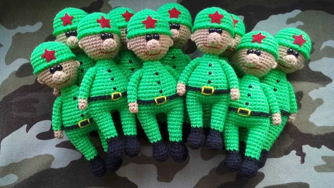 Soldier knitting pattern