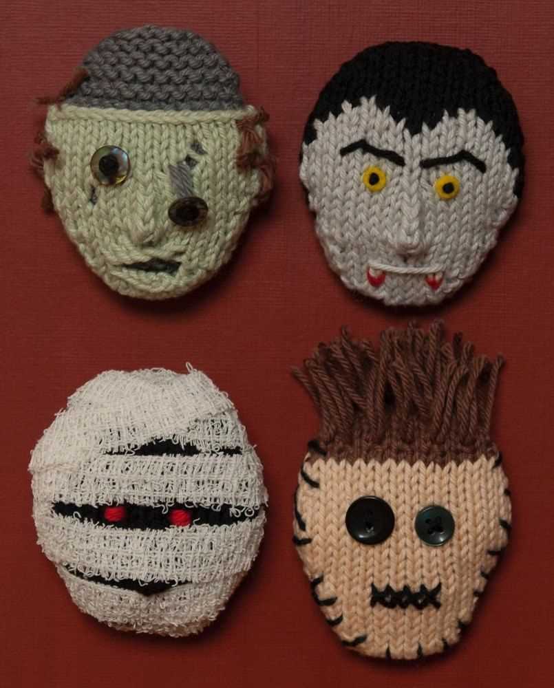 Spooky knitting patterns