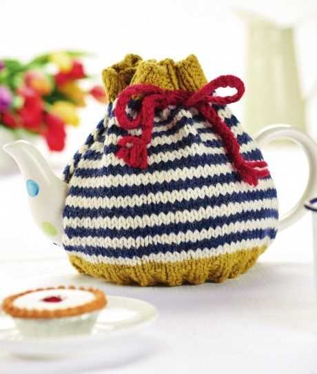 Tea cosy free knitting pattern