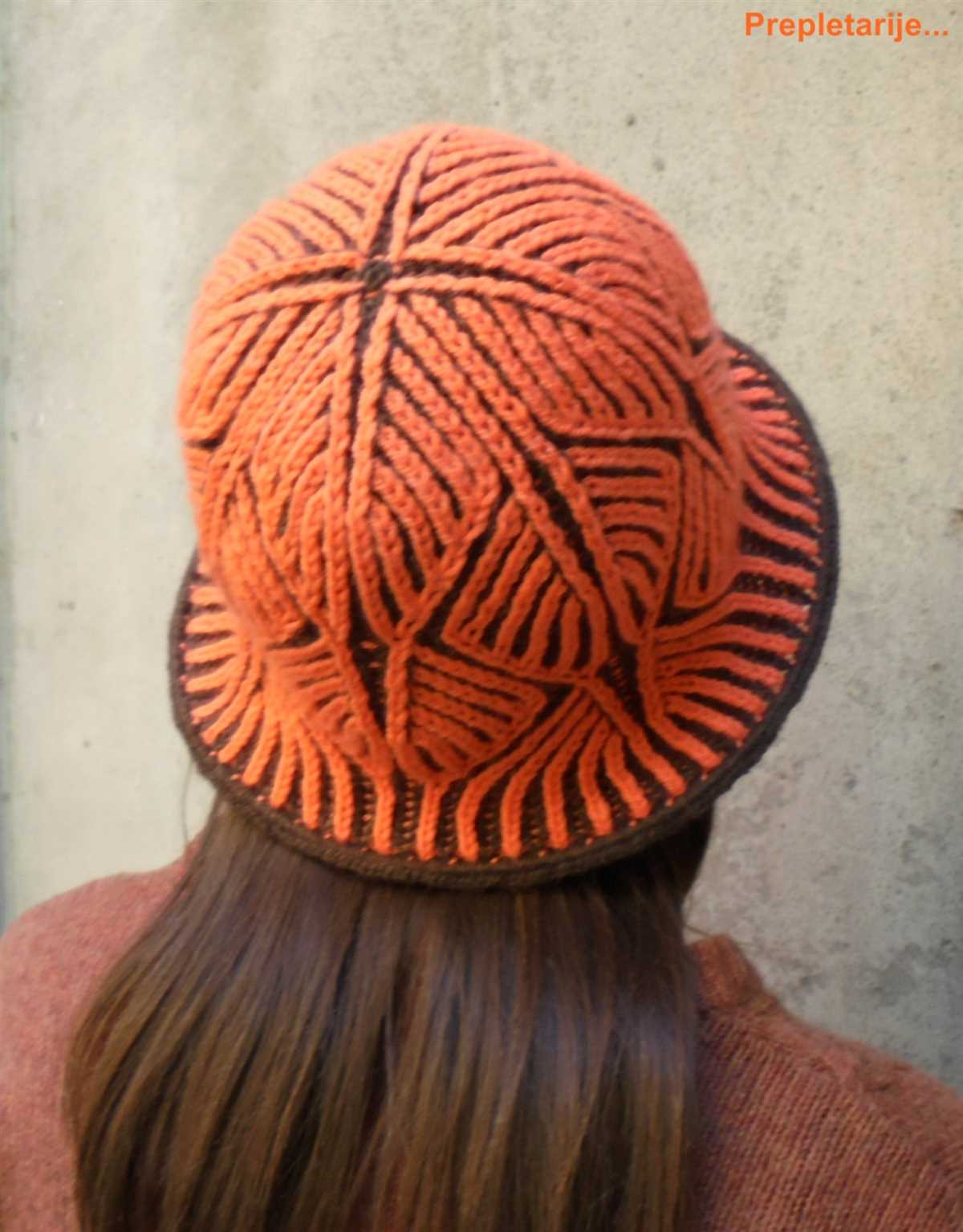 Two color knit hat pattern free