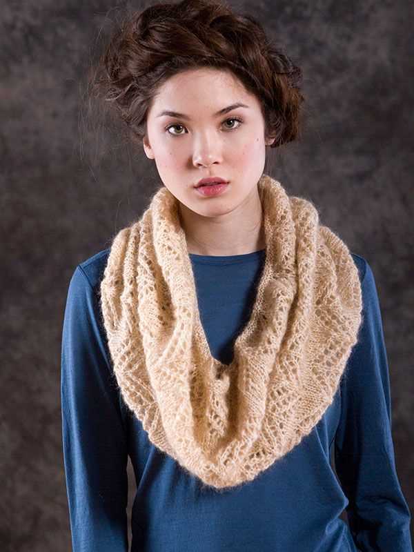Wednesday snood knitting pattern
