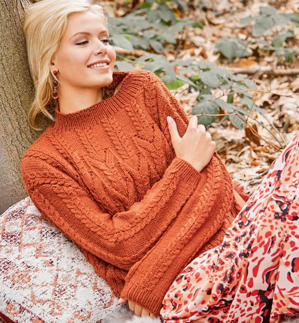 Women's knitted sweater patterns for free