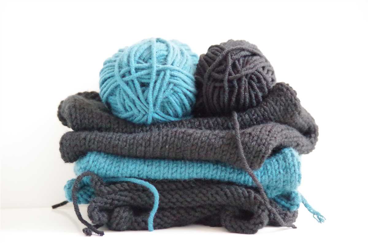 Wool cap knitting pattern