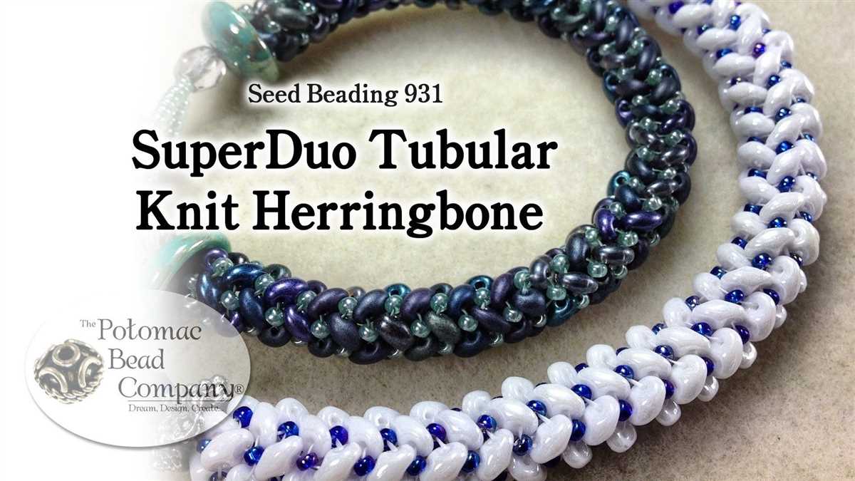 Knit beaded bracelet pattern