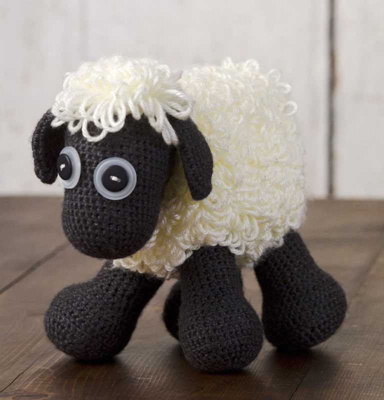 Free knitting pattern toy sheep