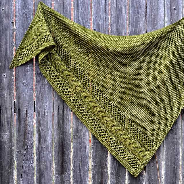 Effortless Knit Shawl Pattern available for free Simple knit shawl pattern free