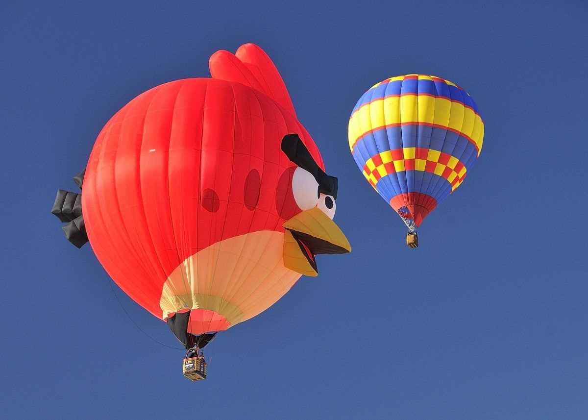 Hot air balloon knitting pattern