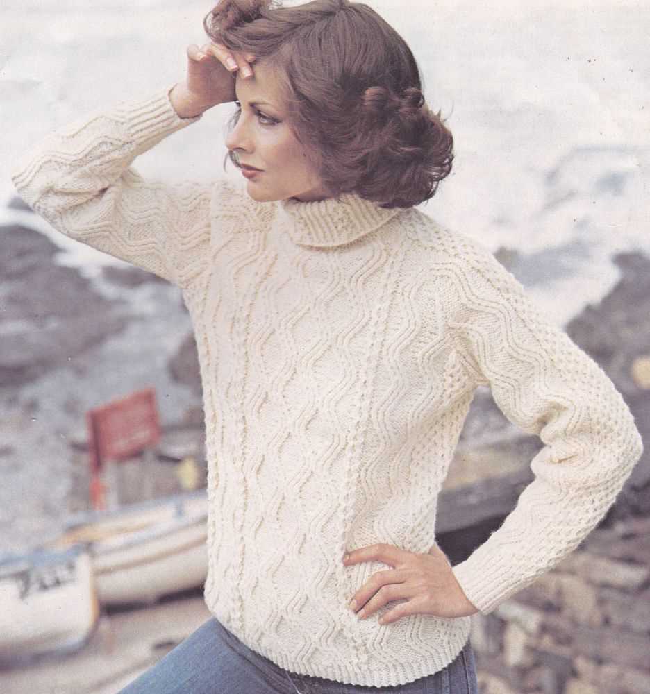 Roll neck jumper knitting patterns