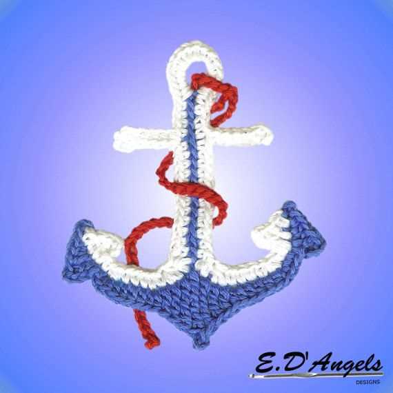 Anchor knitting pattern