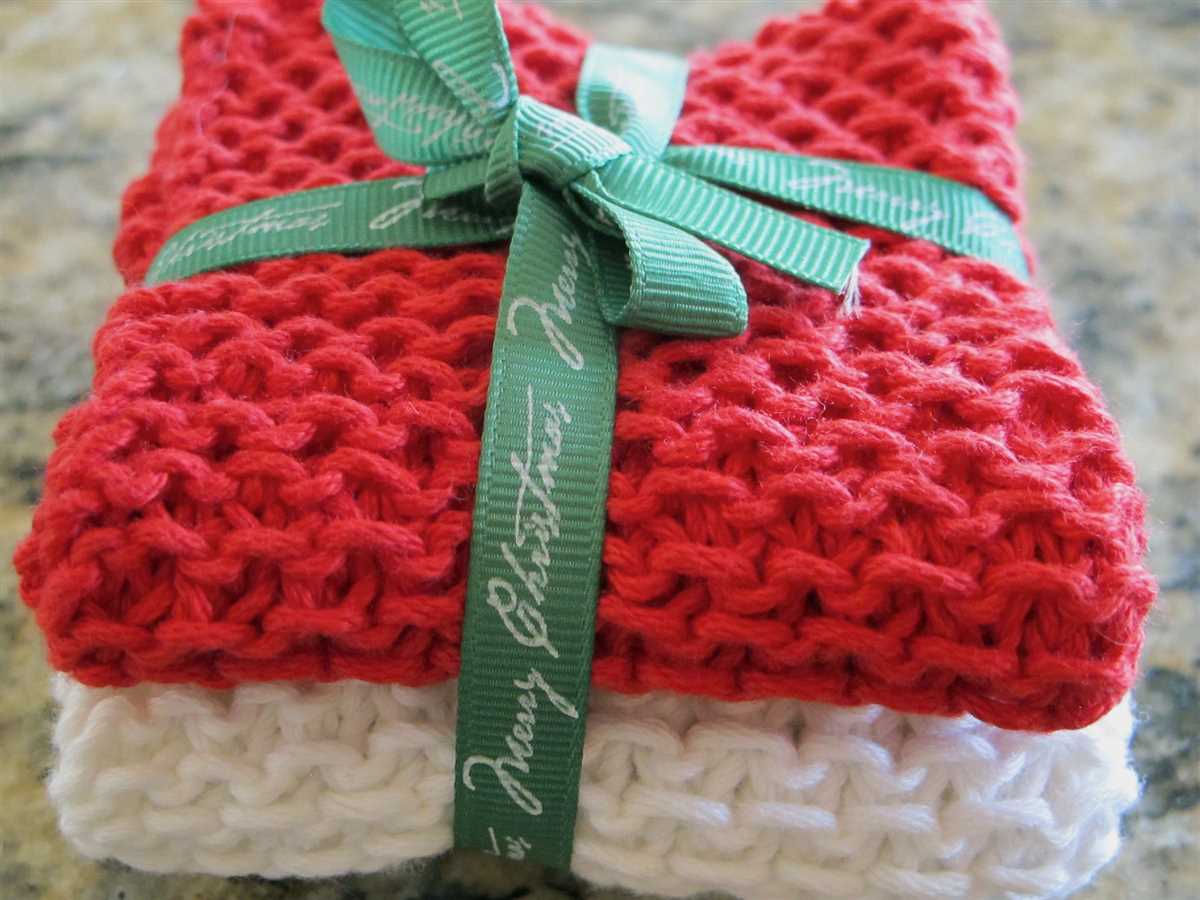 Christmas knit blanket pattern