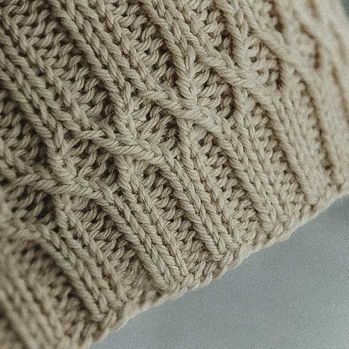 Arrowhead knitting pattern