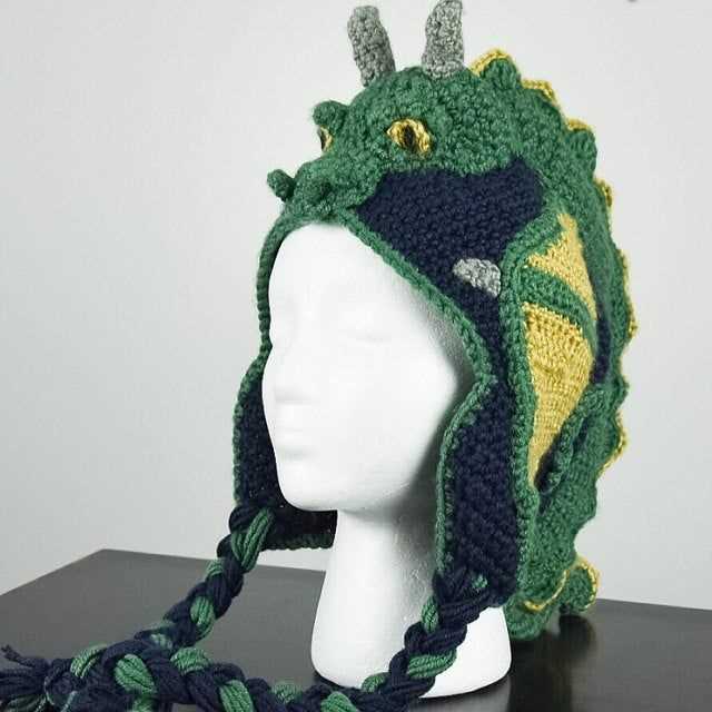 Dragon hat knitting pattern free