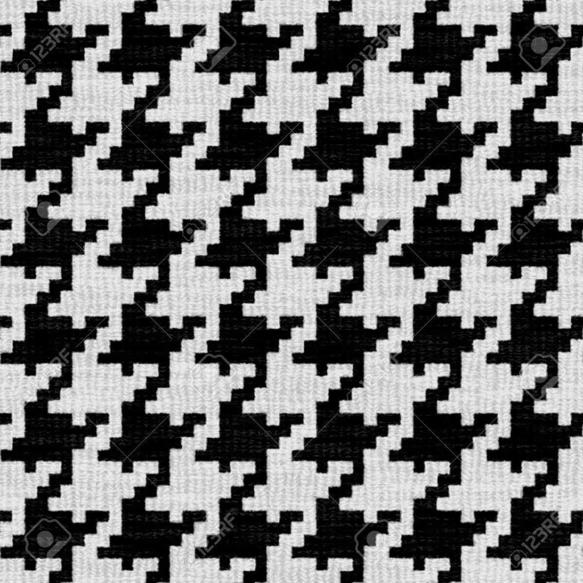 Houndstooth knitting patterns free