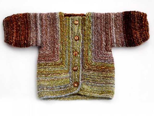 Surprise jacket knitting pattern
